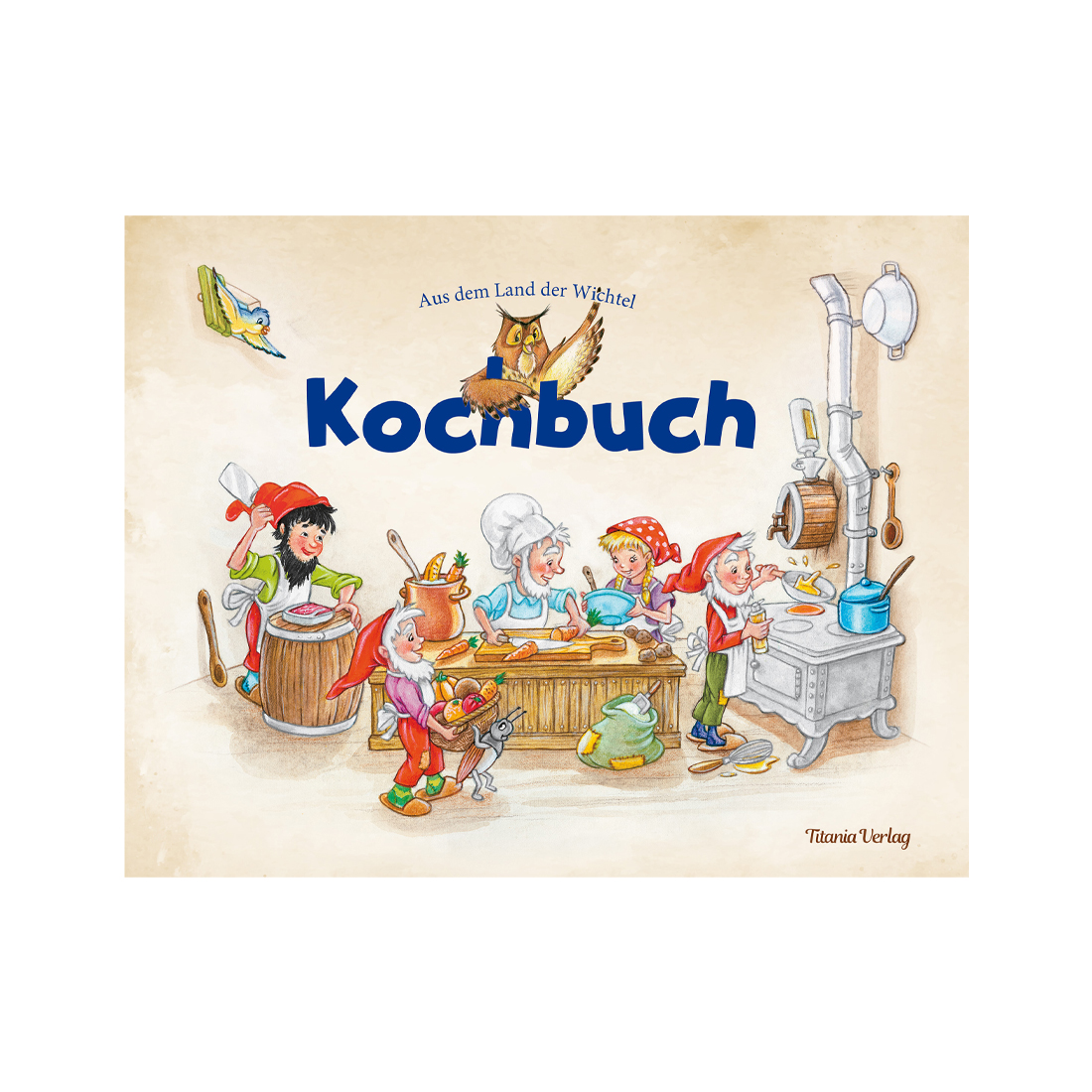 Titania Kinder Wichtel Kochbuch